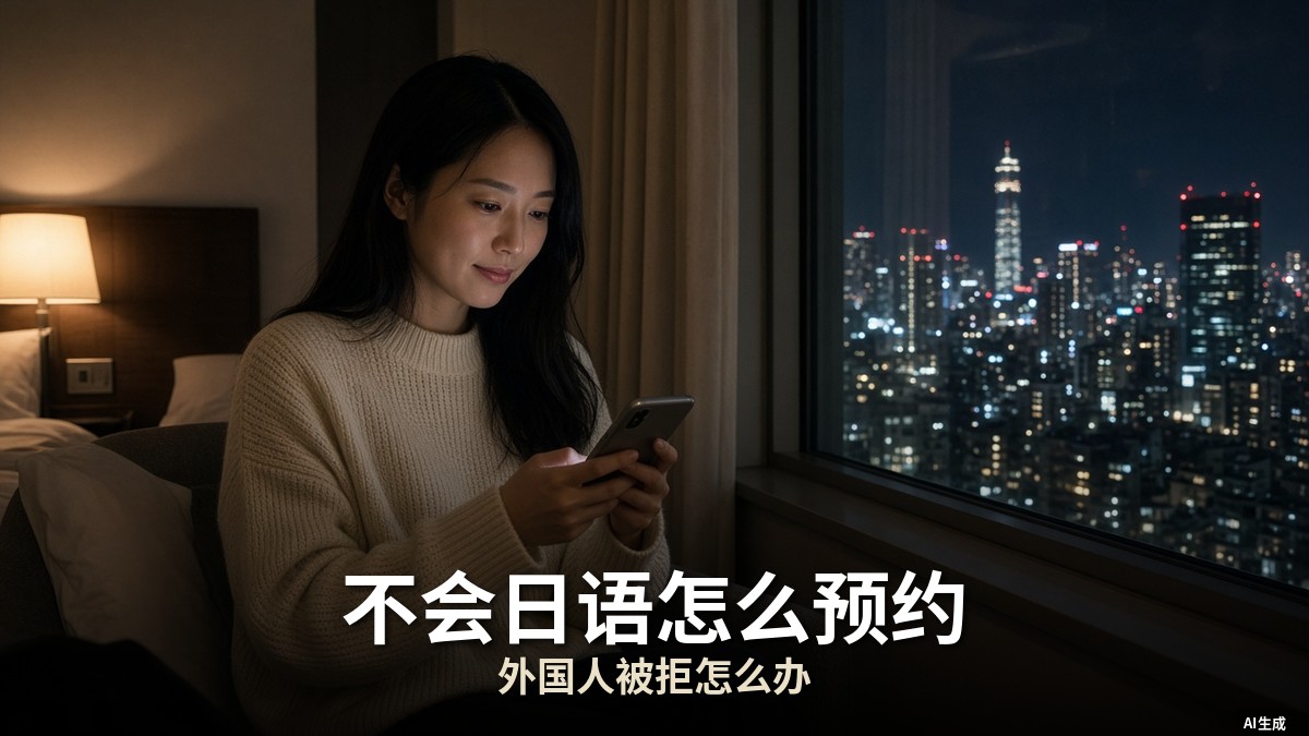 不会日语怎么预约泡泡浴？外国人被拒怎么办