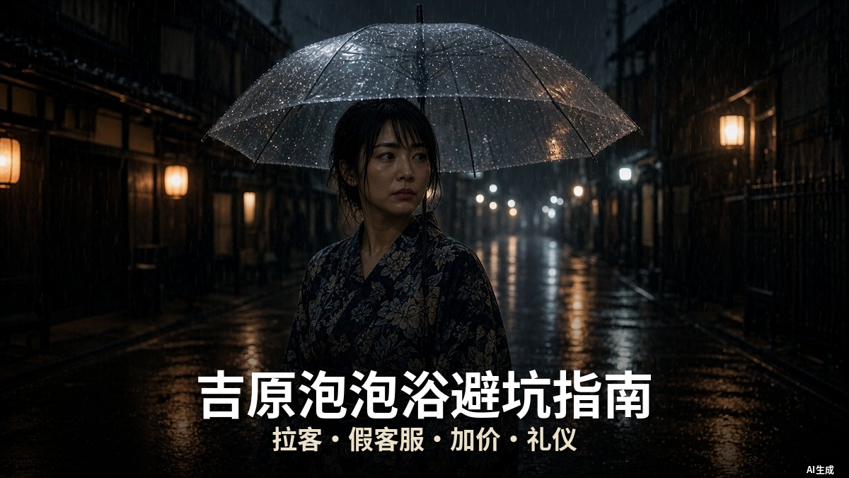 吉原泡泡浴避坑指南｜拉客、假客服、加价与礼仪