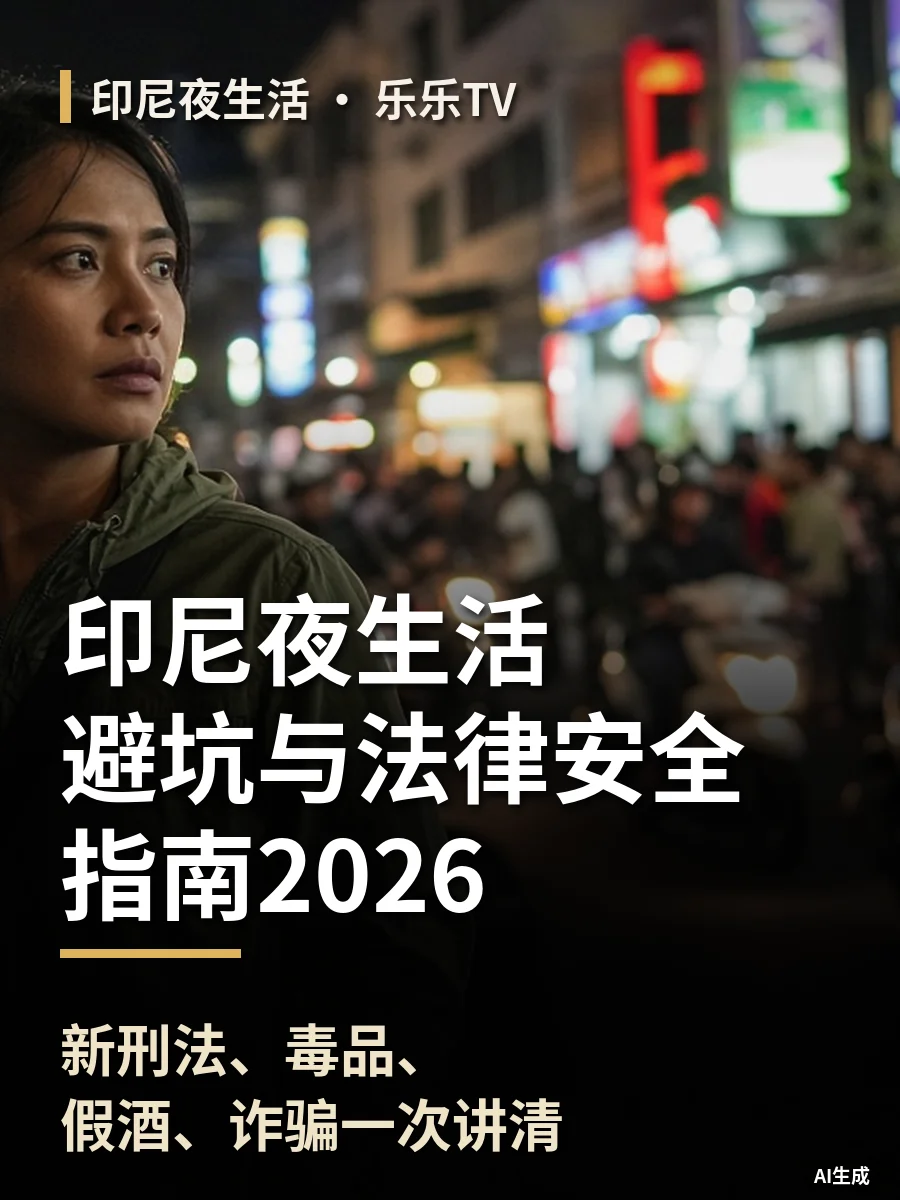 印尼夜生活避坑与法律安全指南2026：新刑法、毒品、假酒、诈骗一次讲清