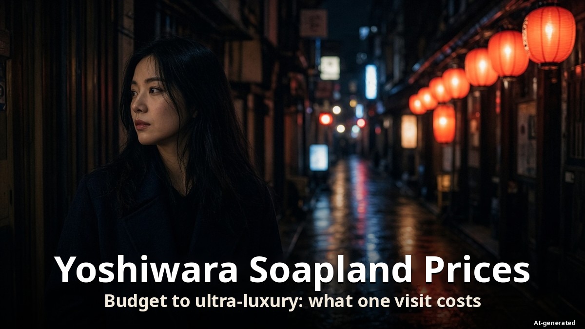 Yoshiwara Soapland Prices 2026: What Foreigners Actually Pay