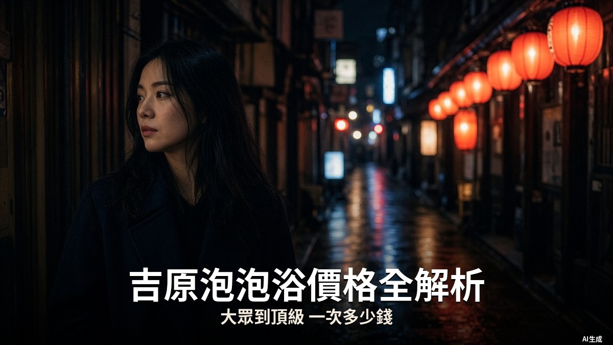 吉原泡泡浴價格全解析｜大眾店到頂級店一次多少錢